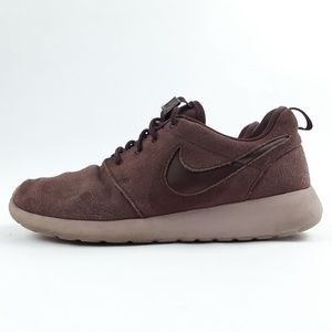 Nike Wmns Roshe One PRM Womens Running Shoes 8 Walk Sneakers Mahogany 833928-902